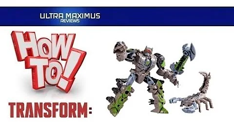 🔥How to Transform Scorponok & Sandspear | Transformers Rise of the Beasts | Beast Alliance