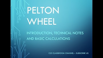 Pelton Wheel Tutorial 04 - Velocity triangle, whirl velocity, blade angle and turbine efficiency