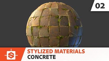 Stylized Materials with Substance Designer - Concrete | Adobe Substance 3D