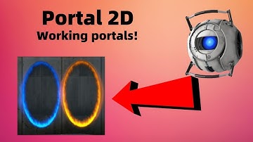 Portal 2D - Working Portals!