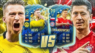 FIFA 20: TOTS REUS vs 99 TOTS LEWANDOWSKI Squad Builder Battle ️