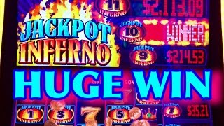 ★HUGE WIN★JACKPOT INFERNO SLOT MACHINE✦JACKPOT WIN✦ MAX BET BONUS!!!! screenshot 4