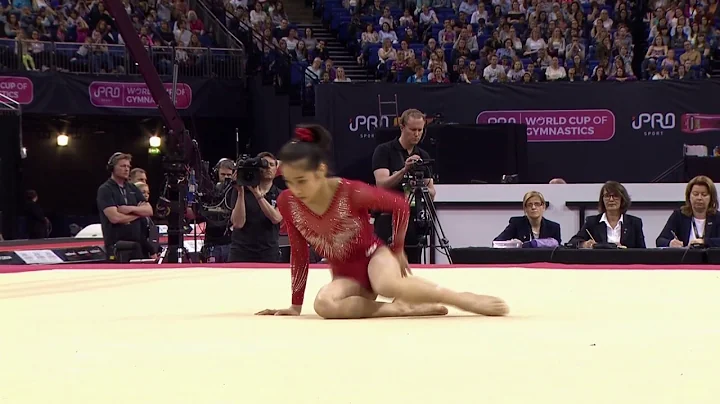 Victoria Nguyen - Floor Exercise - 2017 London Wor...