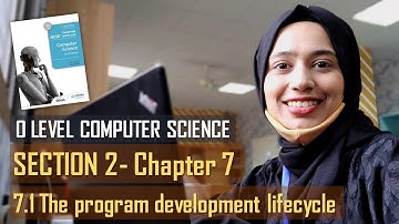 7.1 PROGRAM DEVELOPMENT LIFE CYCLE | SECTION B | O LEVEL COMPUTER SCIENCE
