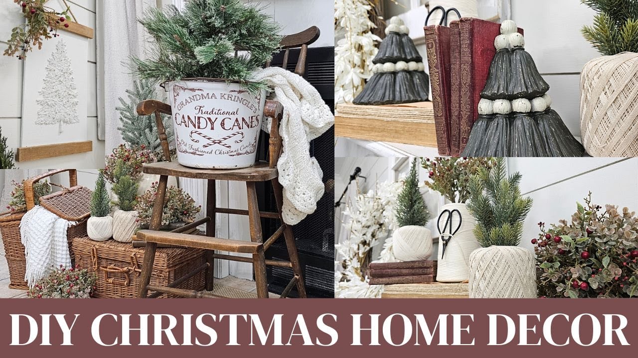 Christmas Thrift Flips • Vintage Style • DIY Holiday Decor Ideas ...