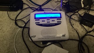 How to make the alert test function to work on a WR-120DSP (YouTube First)