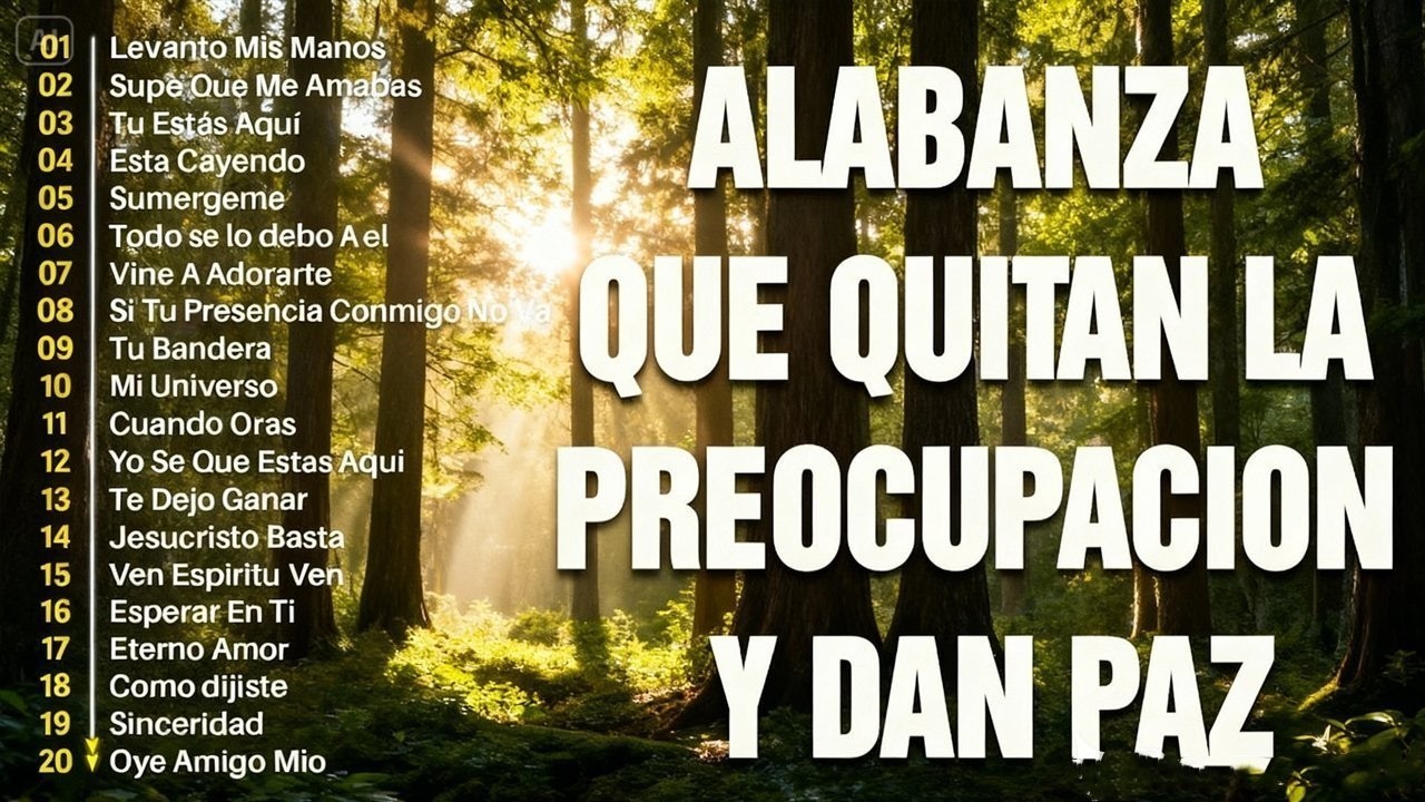 🌹TOP 60 LAS MEJORES CANCIONES CRISTIANAS DE ADORACIÓN✝️ ALABANZAS PARA EXPULSAR TODO MAL DE TU VIDA