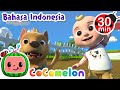 🐶Bingo di Peternakan👩‍🌾 | CoComelon Bahasa Indonesia - Lagu Anak Anak | Nursery Rhymes