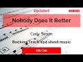Nobody Does It Better V2 : Carly Simon : Alto Sax Playalong Backing Track