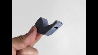 3D Printed Warble Bird Whistle