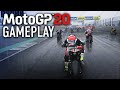 MotoGP 20 - Wet Race Gameplay PC - Crutchlow at Silverstone (MotoGP 2020 Game)