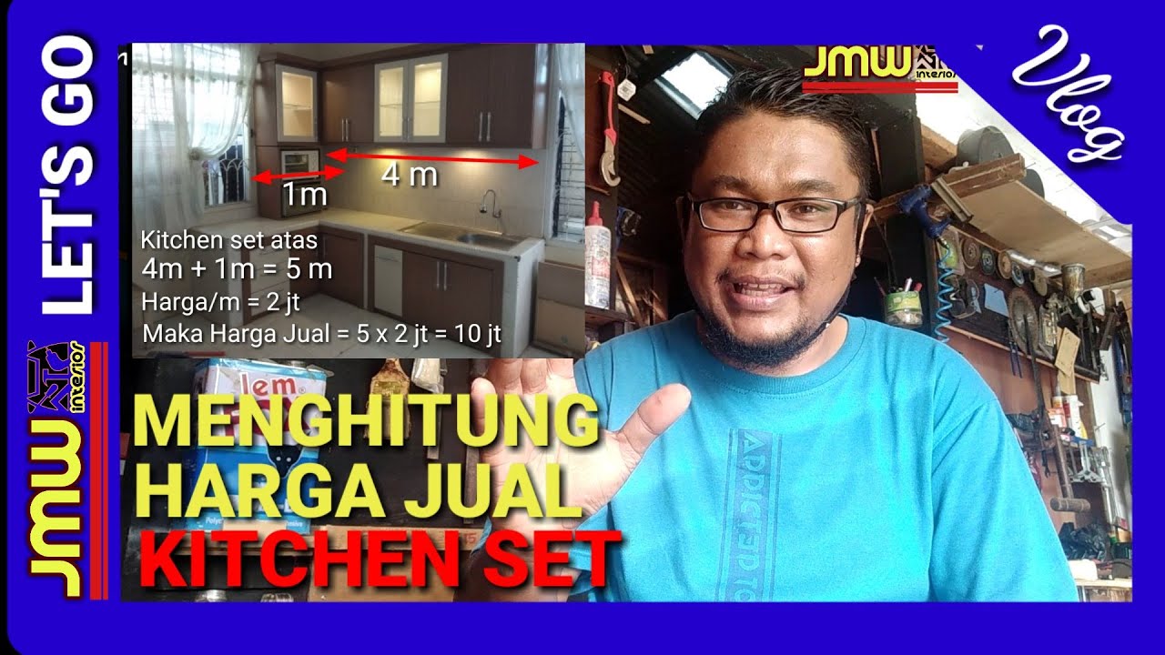 Cara Menghitung Harga Jual Kitchen Set YouTube