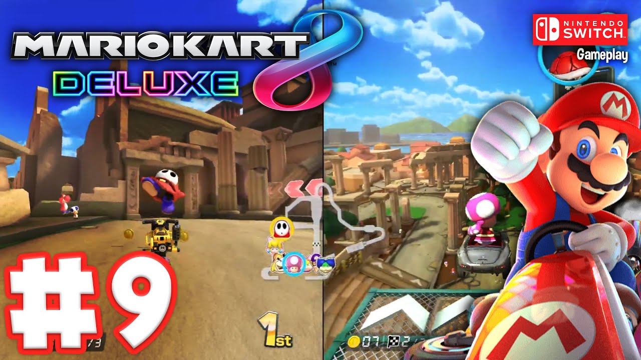 Mario Kart 8 Deluxe - Gameplay Walkthrough No Commentary - Part 9 (Nintendo Switch) - YouTube