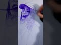 Drawing sketch ballpen / easy drawing portrait