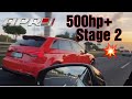 Audi Rs3 500hp+ Apr stage 2 - Insane Exhaust sound revs