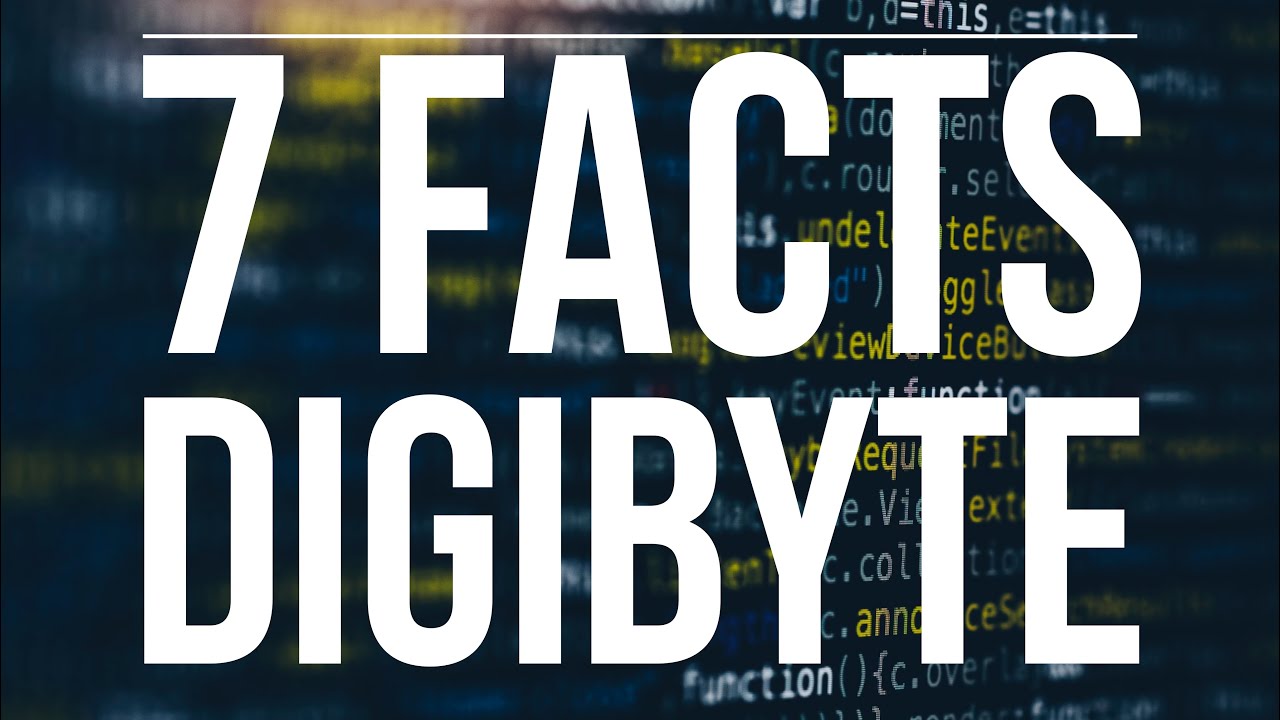 7 Facts About DigiByte (DGB) Before Investing - YouTube