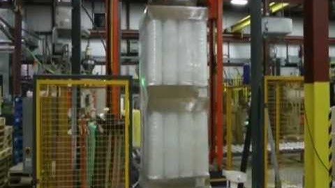 Custom Automatic Wrapping Machine for Tall, Unstable Loads | Phoenix Wrappers