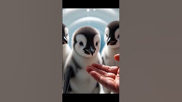 Warming a Tiny Baby Penguin in My Hands 🐧🤲✨ #creepycartoons #loopanimation #3dshorts #toyhorror #4k