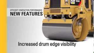 CAT B Series Utility Compactors Efficient Compaction Performance