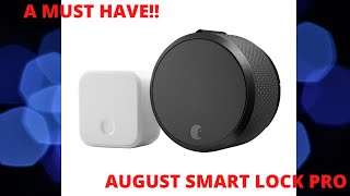Lock Your Door Anywhere! - August Smart Lock Pro 3rd Gen - YouTube