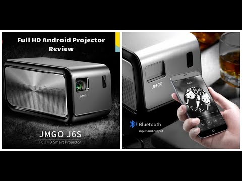 JMGO J6S Review JMGO J6S Full HD Android Projector WiFi HiFi Bluetooth Speaker HDMI 4K LED TV 