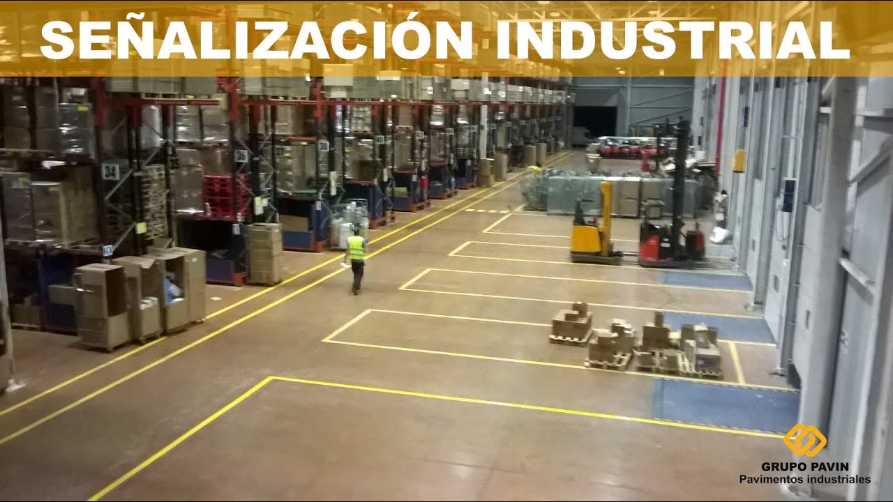 Cómo realizar la señalización industrial en el pavimento de una nave logística ⚠️