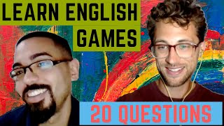 LIVE ENGLISH LESSON   LEARN FUN ENGLISH SPEAKING GAMES  - 20 QUESTIONS - YES NO GAME screenshot 1
