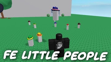 Roblox FE Little People Script | Fluxus and Mobile