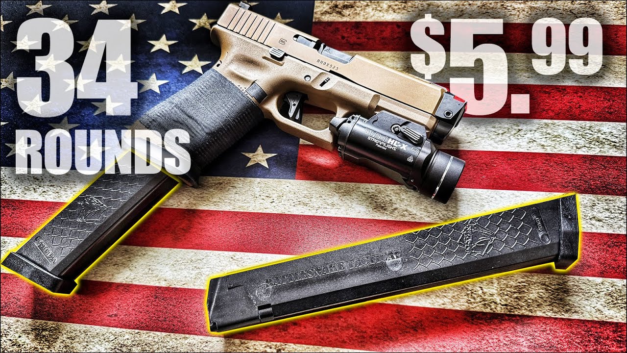 $5.99 - 34 ROUND - 9mm Magazines