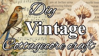 Vintage cottagecore craft to make or sell