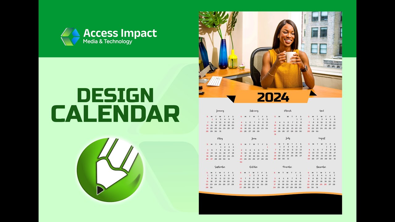 DESIGN A CALENDAR WITH CORELDRAW FULL TUTORIAL - YouTube