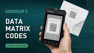 SONODUR 3 - Data Matrix Code