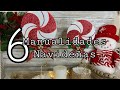 6 MANUALIDADES NAVIDEÑAS 2020 🎅 Christmas Decorations🎄DIY Especial de Natal