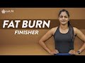 Fat Burn Finisher Workout | 10 Mins Belly Burn Workout | Lose Belly Fat At Home | Cultfit