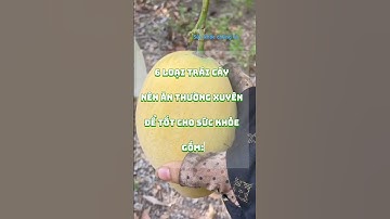 6 loại trái cây nên ăn thường xuyên #baithuocdangian #dexuatyoutube #dinhduong #xoai