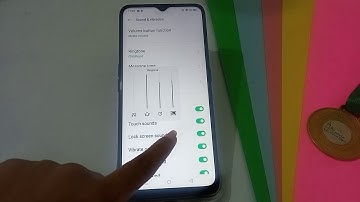 How to enable disable touch sound in oppo A15 mobile phone, touch sound enable disable kaise kare