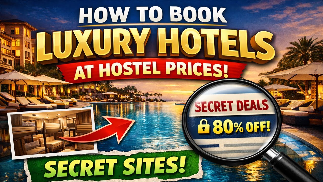 How to Book Luxury Hotels at Hostel Prices – Secret Sites