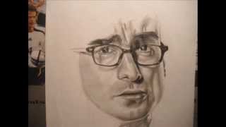 Big Bang Theory - Leonard Hofstadter drawing
