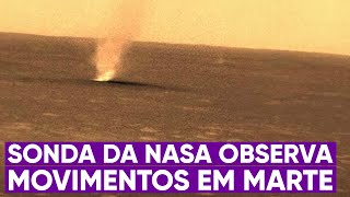 Thumbnail for NASA captura movimentos na superfície de Marte