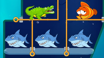 Save the Fish Challenge | Pull The Pin | Fish Rescue Game | Android Gameplay Walkthrough 