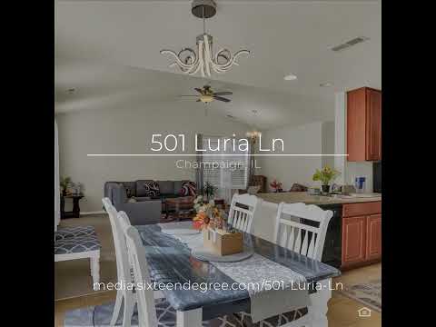 501 Luria Ln, Champaign, IL home video tour