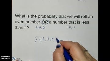 Compound Probability:  AND vs. OR