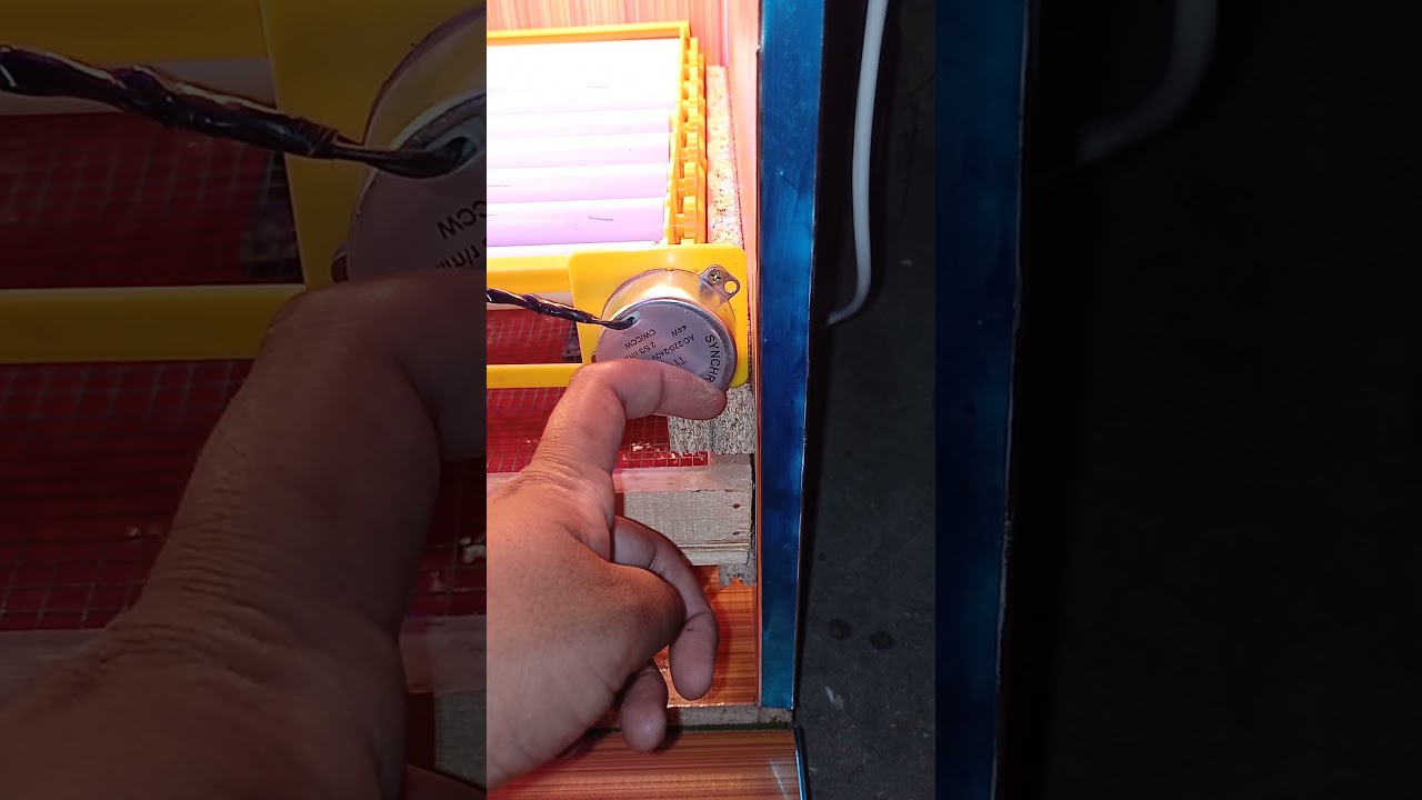 56 egg capacity fully auto imported rolling tray incubator with xm 452 controller