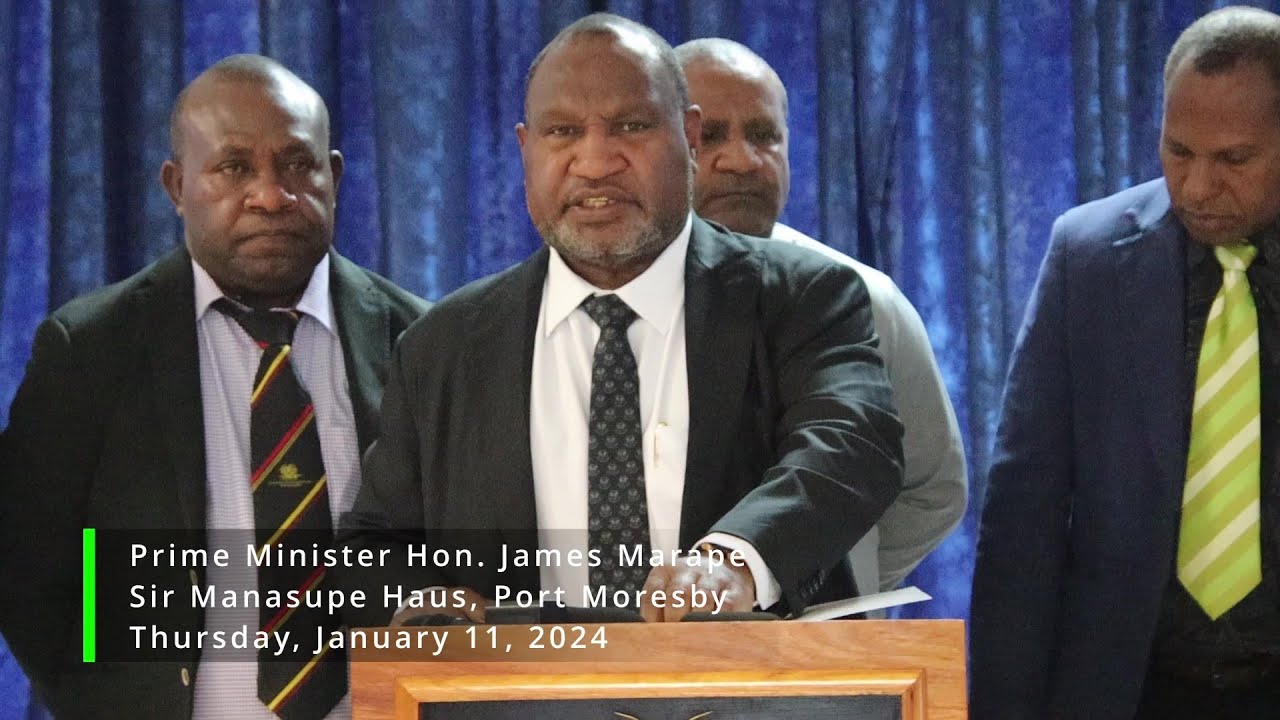 Prime Minister  Marape urges peace and normalcy in Papua New Guinea following unrest
