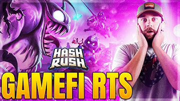 HASH RUSH - GameFi Real Time Strategy Game - Crypto Gaming