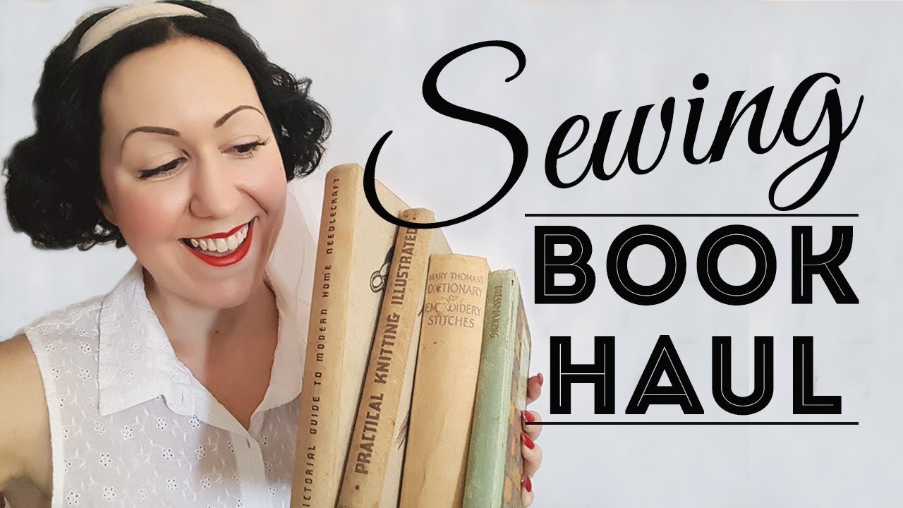 THRIFT HAUL! 8 Sewing Books for Beginners and More! 