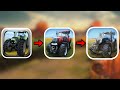 fs12 vs fs14 vs fs16  farming simulator gameplay Timelapse