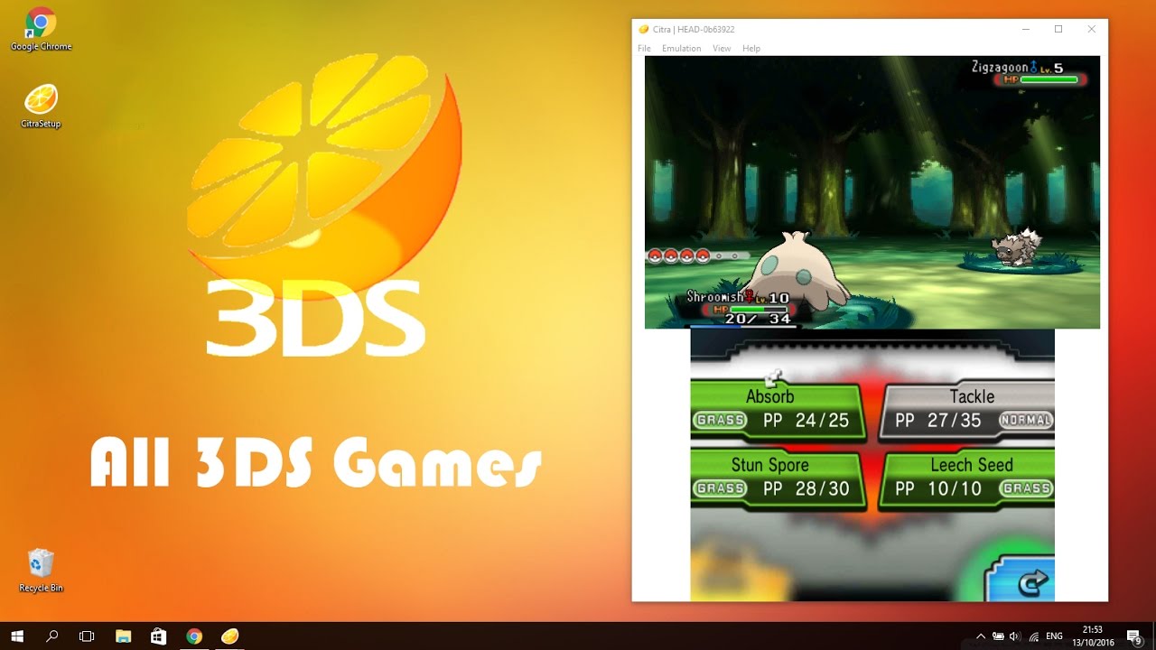 pokemon 3ds emulator download for citra latest build