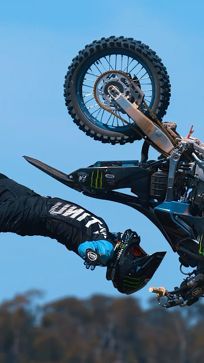 The slow-mo just hits different 🤯 #monsterenergy #moto #motocross