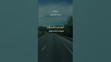#تلاوة_خاشعة #القرآن_الكريم #ماشاءالله